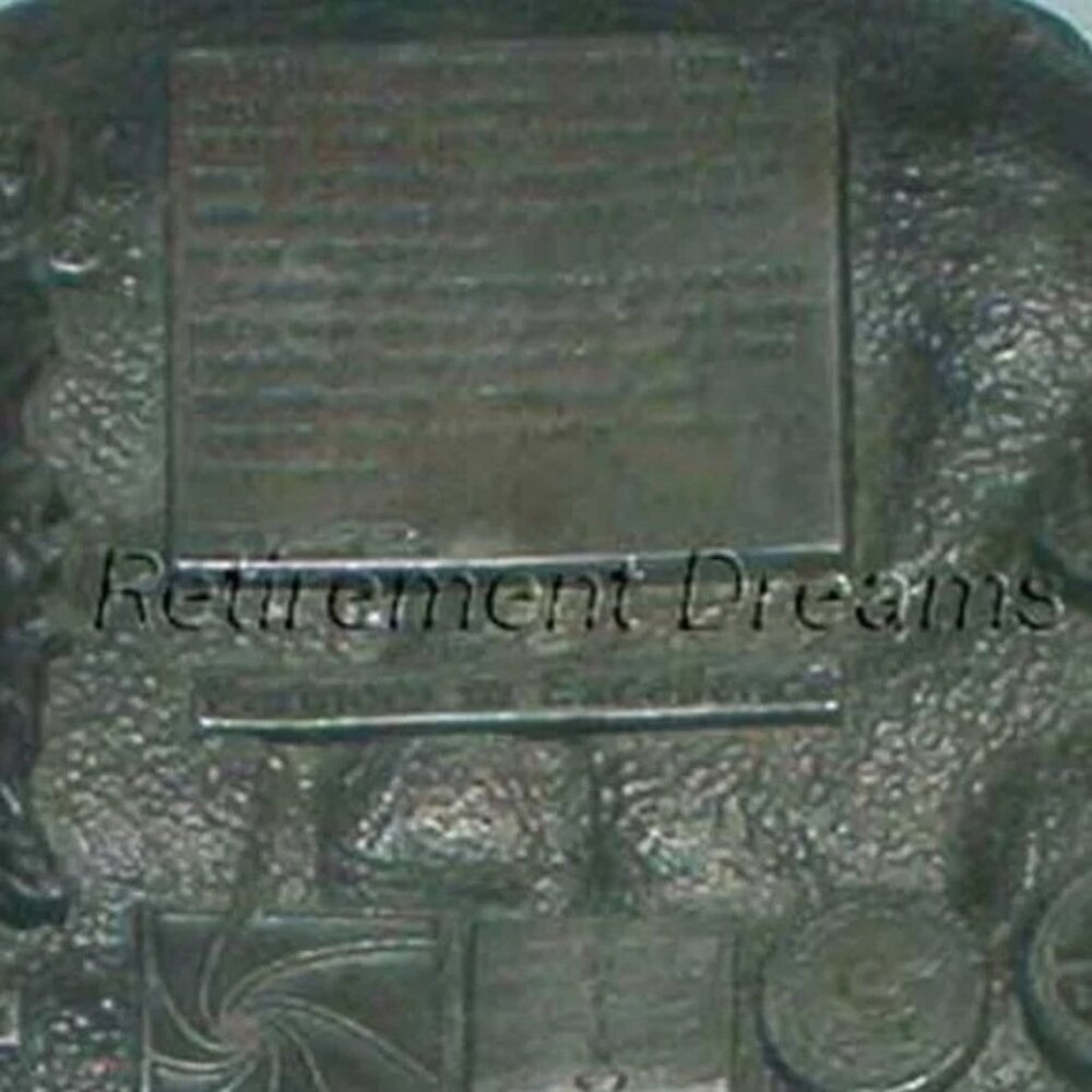 Siskiyou Belt Buckle PEWTER BOEING Electronics Building Corinth Texas DOD VTG - Picture 3 of 3
